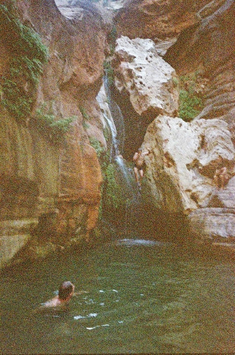 Smoot Waterfall Jumping