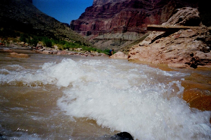 Surfing Little Colorado River